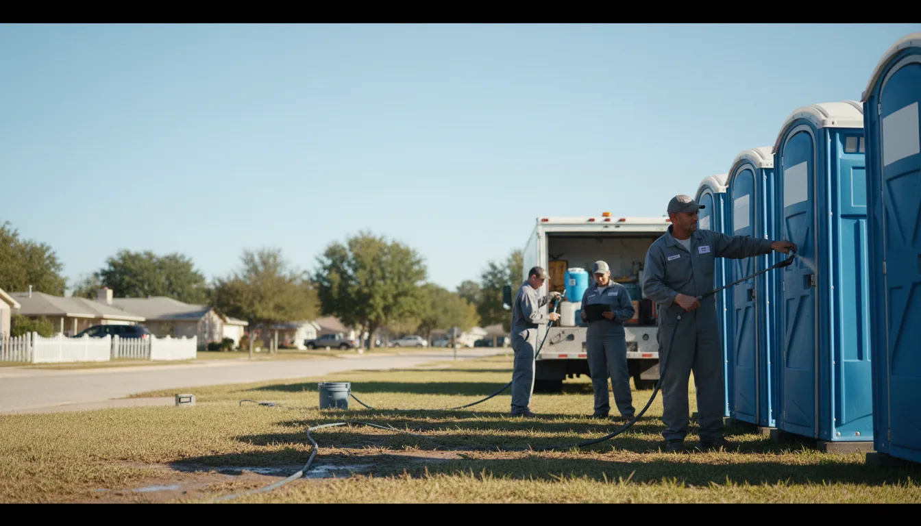 Long-Term Portable Toilet Rental in Fayette, IA near me